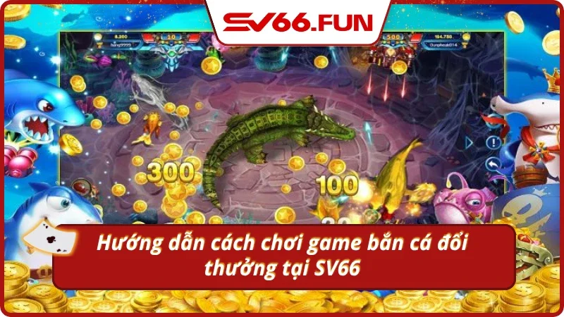 Các bước tham gia vào game Bắn Cá Vàng SV66