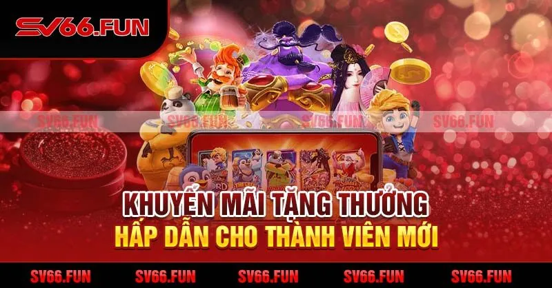 Khuyến mãi tặng thưởng hấp dẫn cho thành viên mới
